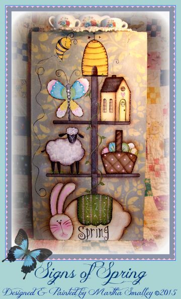 Signs of Spring ePattern - Martha Smalley - PDF DOWNLOAD